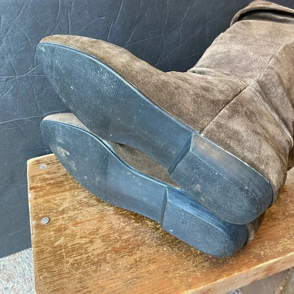 Classique Leather Upper Knee High Boots Women Size 8.5 - Picture 2 of 6